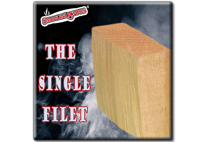 Single filet wood chunks- look how smoker&nbsp; ready they are! 